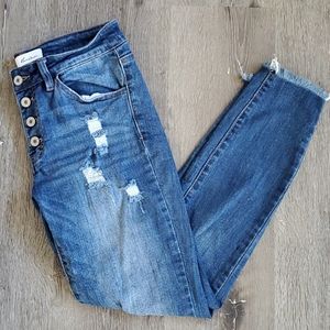 Button Fly KanCan Jeans